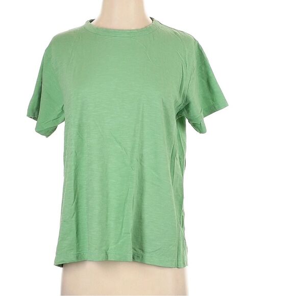 PrintFresh 100% Cotton Saturday Tee Shirt Kelly Green Women's Crew Soft Top L - Picture 2 of 7